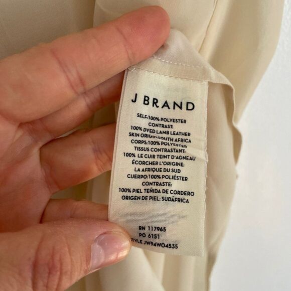 J Brand High-Low Sleeveless Shirt - Picture 3 of 9